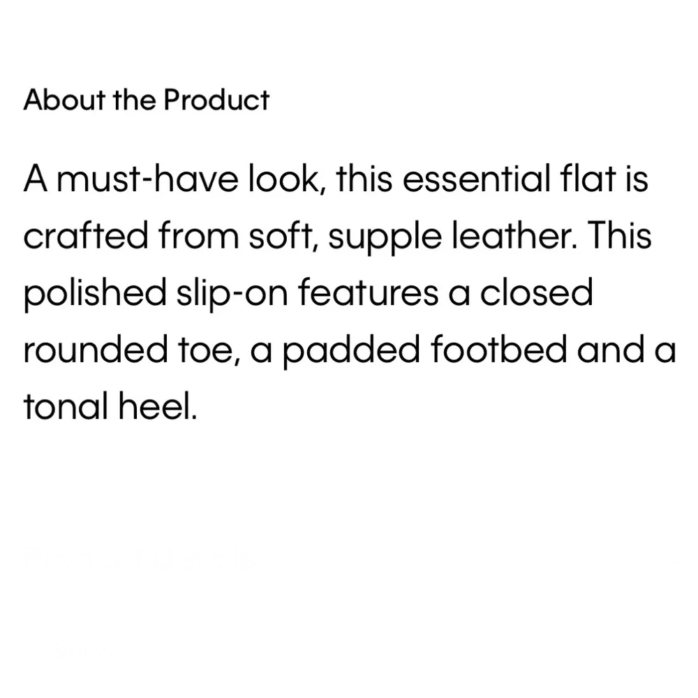 ✨Calvin Klein Leather Flats✨ - Picture 6 of 8